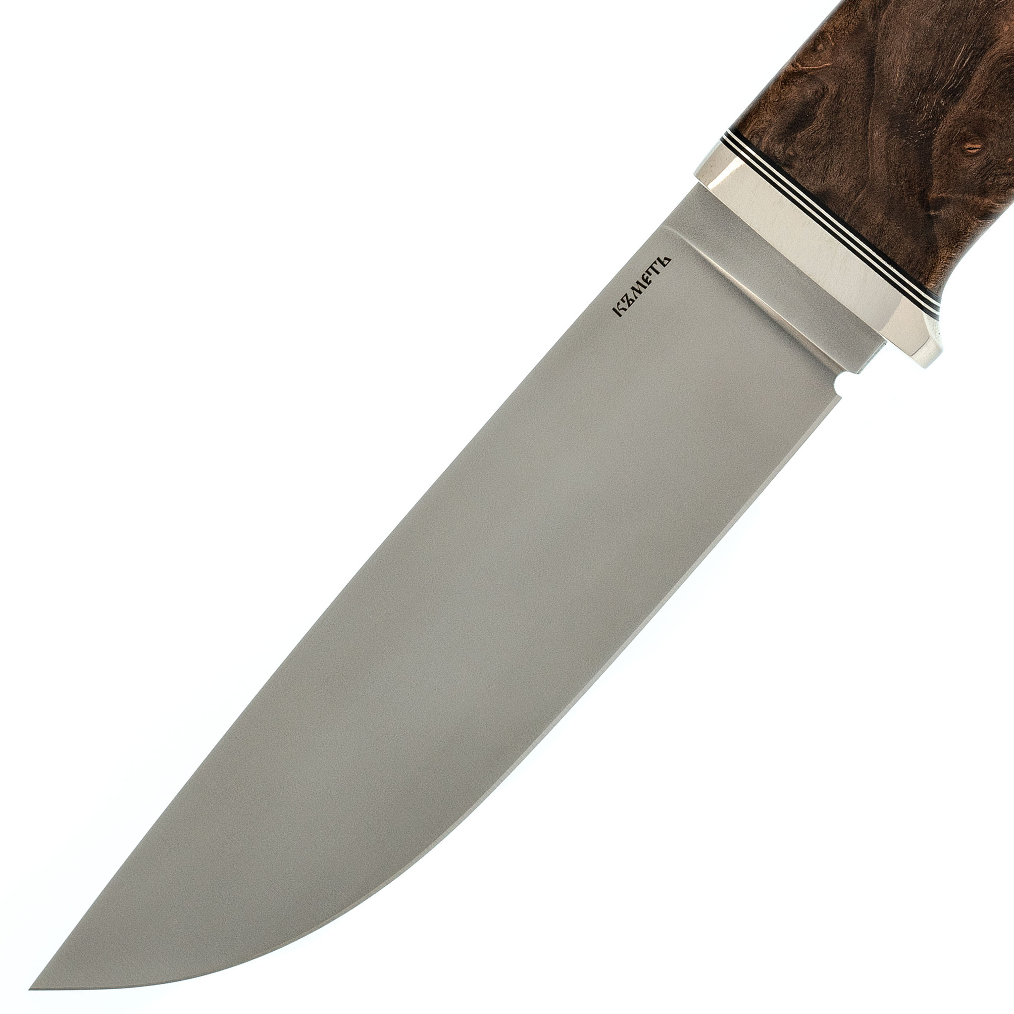 Нож Финка Разведка-2, сталь Bohler M390, микарта - фото 2
