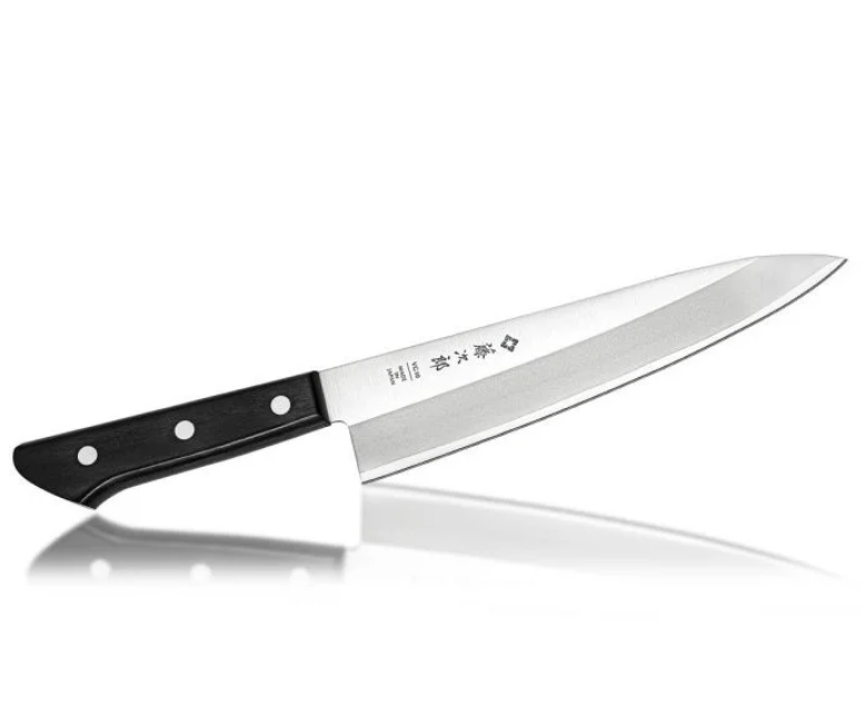Кухонный нож Шеф Western Knife Tojiro, сталь VG-10, рукоять древесина