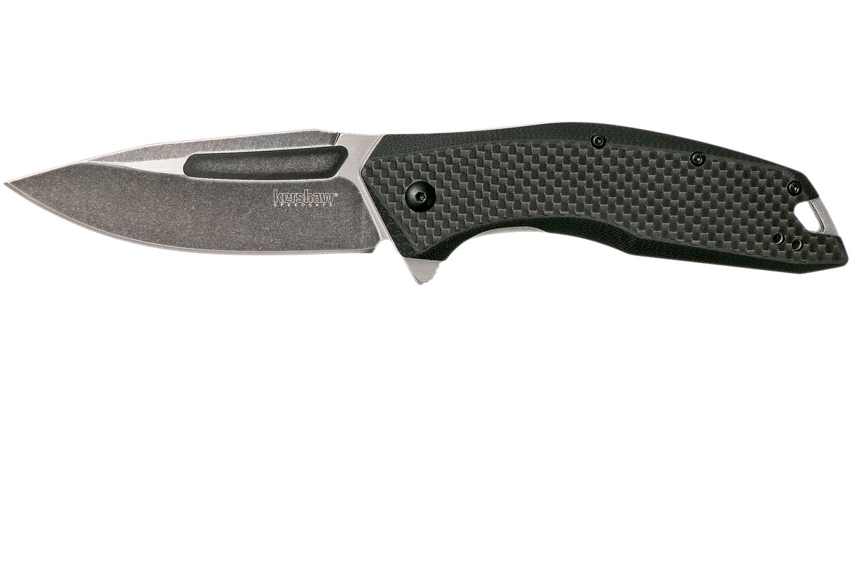 Складной нож Flourish KERSHAW 3935, сталь 8Cr13MoV BlackWash™, рукоять G-10 и Carbon полуавтоматический складной нож crkt razel сталь 8cr13mov рукоять алюминиевый сплав
