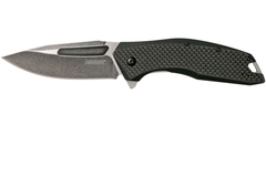 Фото Складной нож Flourish KERSHAW 3935, сталь 8Cr13MoV BlackWash™, рукоять G-10 и Carbon