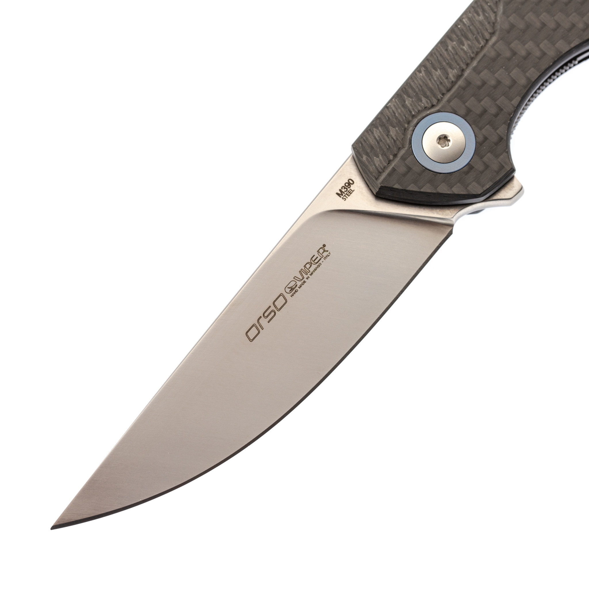 Складной нож Viper Orso, сталь M390 Satin, Carbon fiber от Ножиков