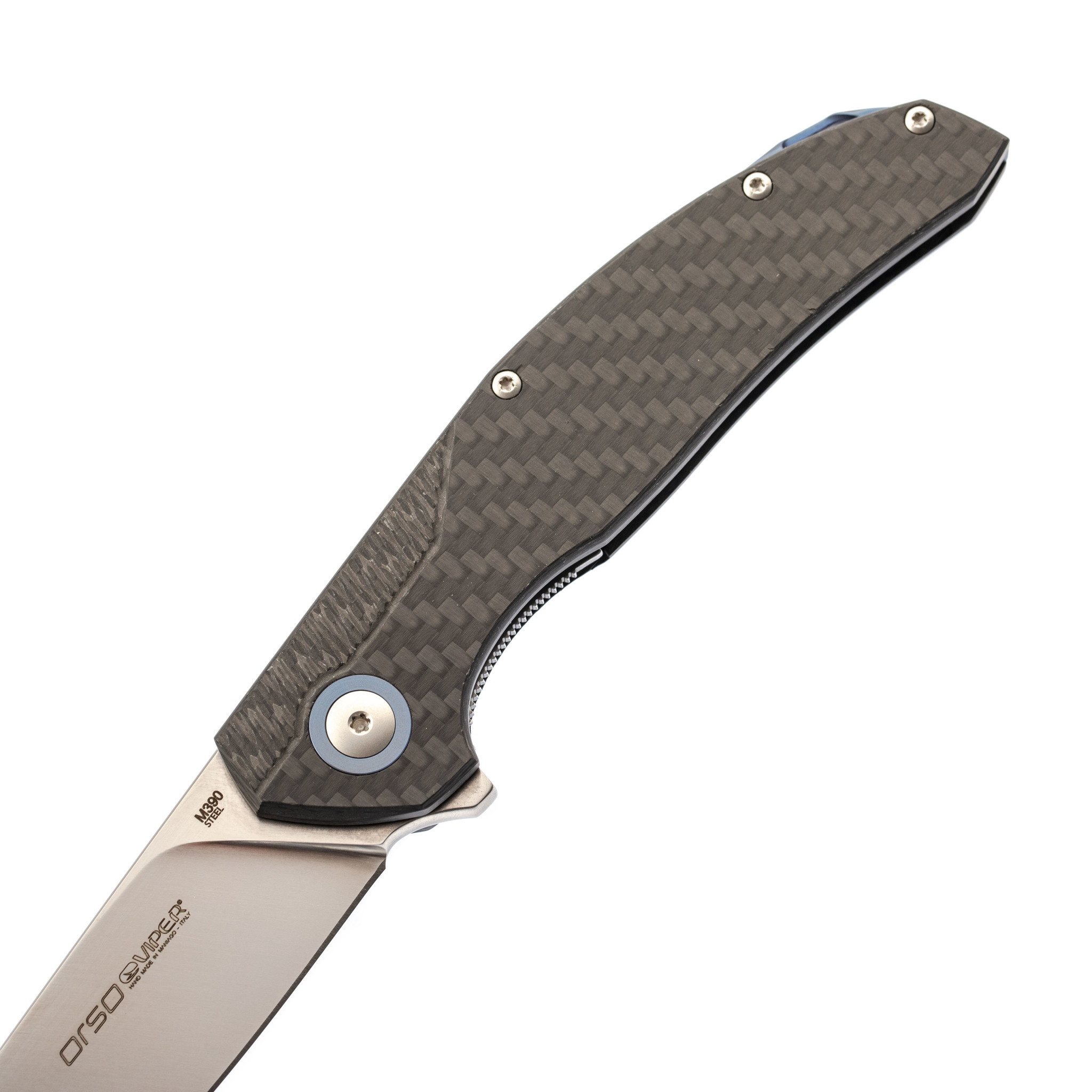 Складной нож Viper Orso, сталь M390 Satin, Carbon fiber - фото 3