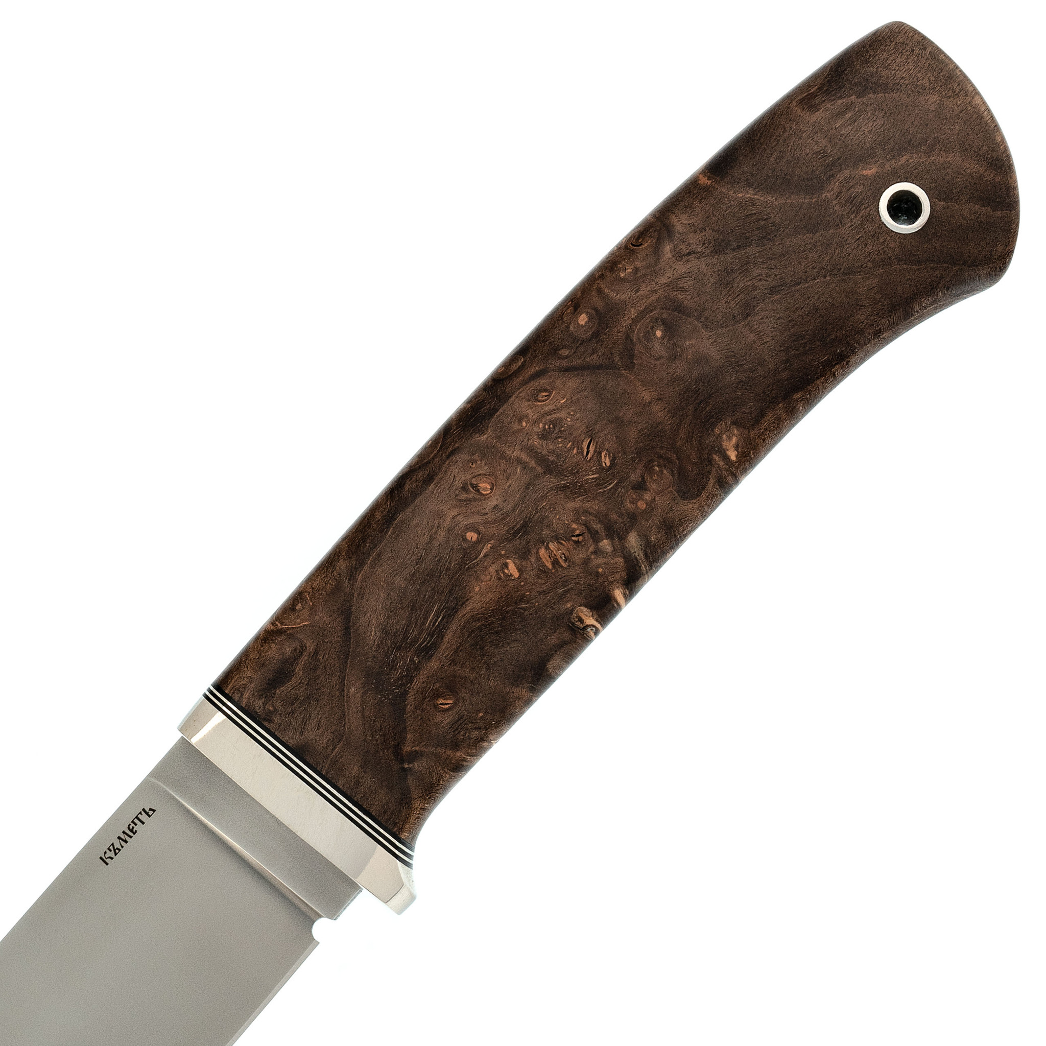 Нож Финка Разведка-2, сталь Bohler M390, микарта - фото 3