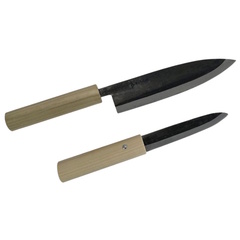 Фото Набор из 2-х кухонных ножей Tojiro Tadafusa setF, сталь Shirogami, рукоять дерево