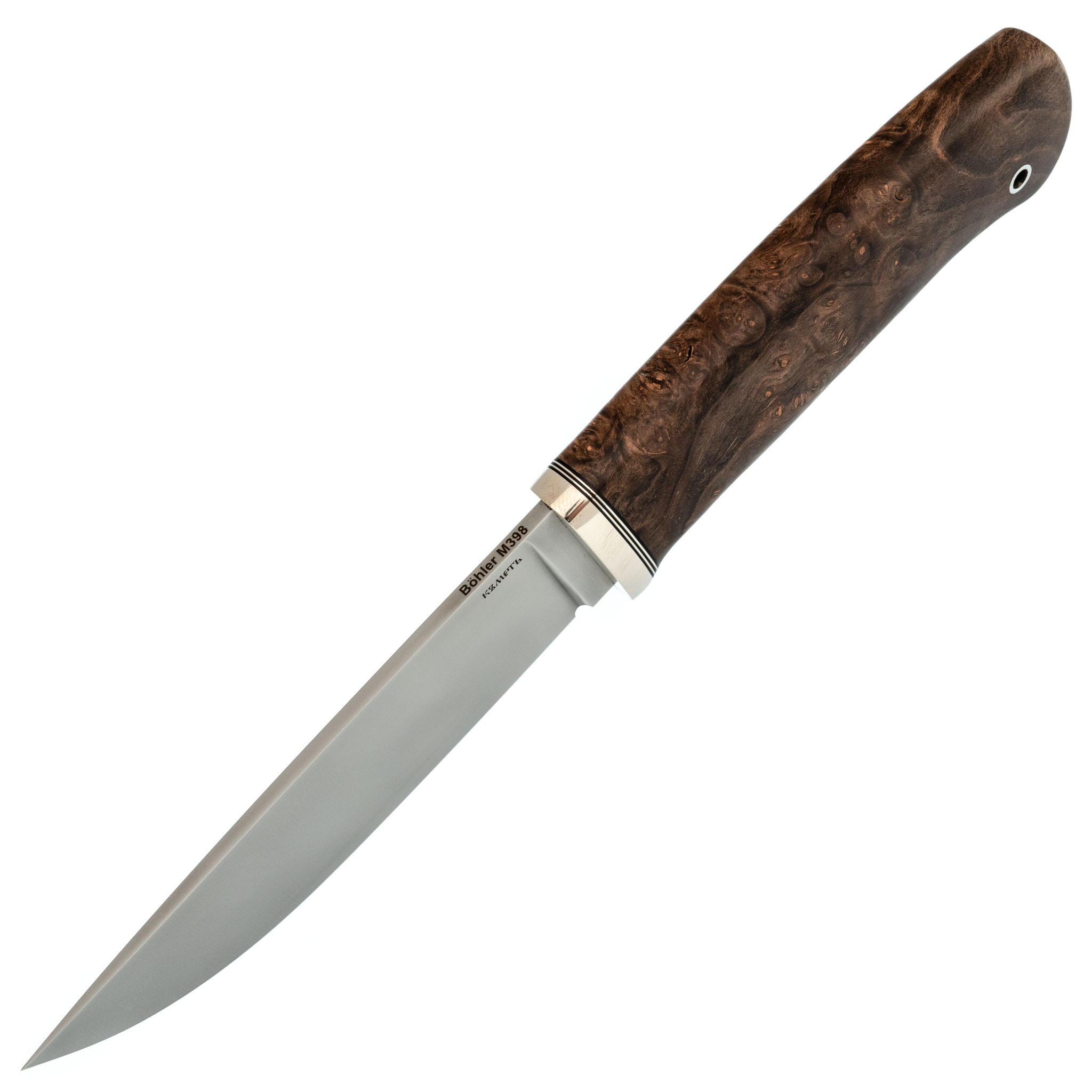 Нож Финка Разведка-2, сталь Bohler M390, микарта - фото 4