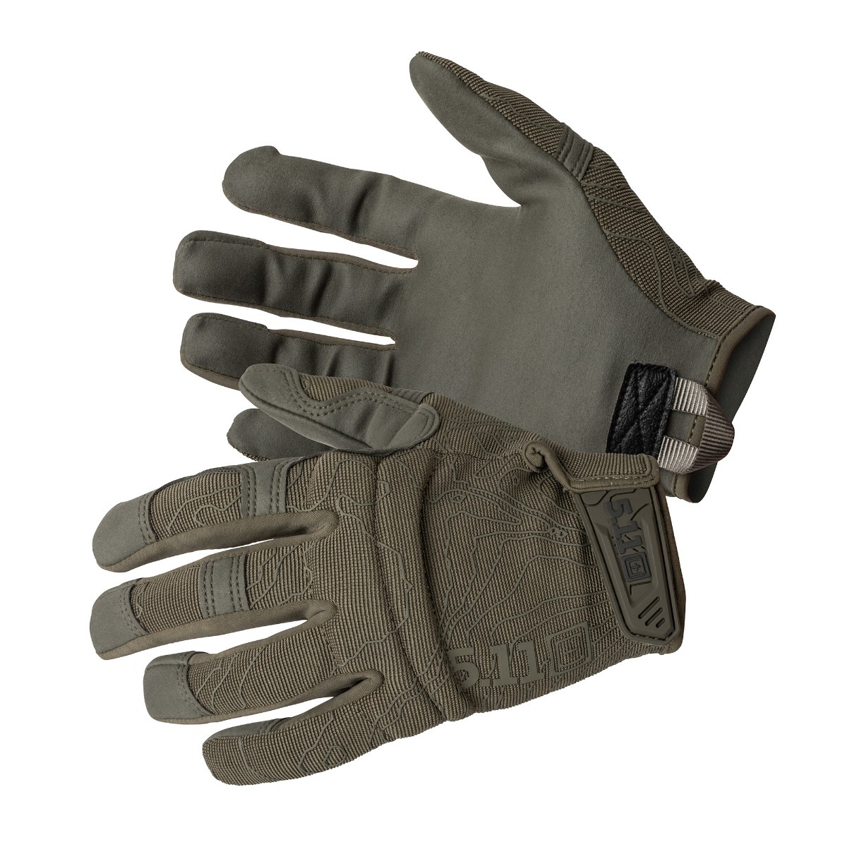 Тактические перчатки High Abrasion Black, 5.11 Tactical - фото 2