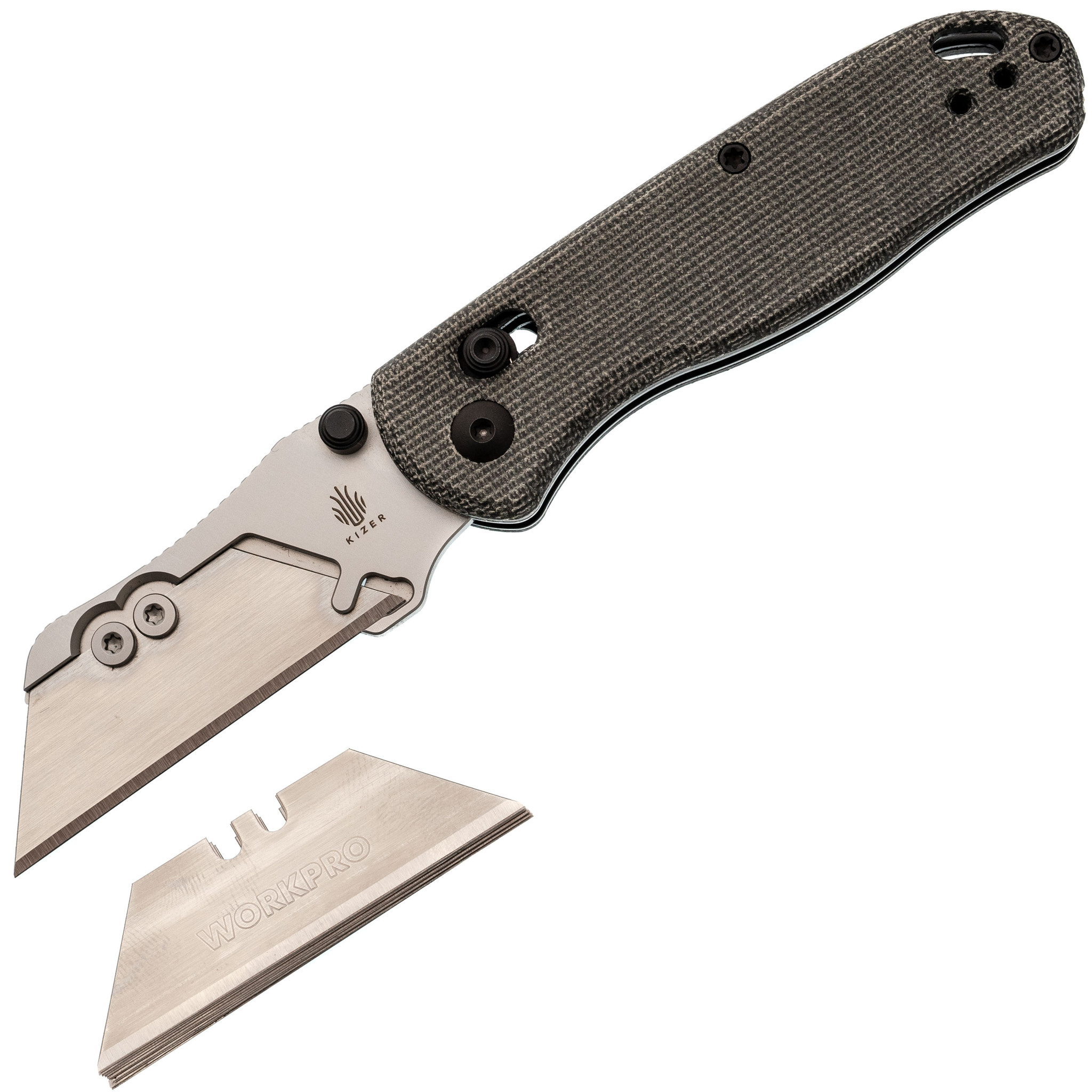 

Складной нож Kizer Drop Bear Utility сталь SK5, рукоять Micarta