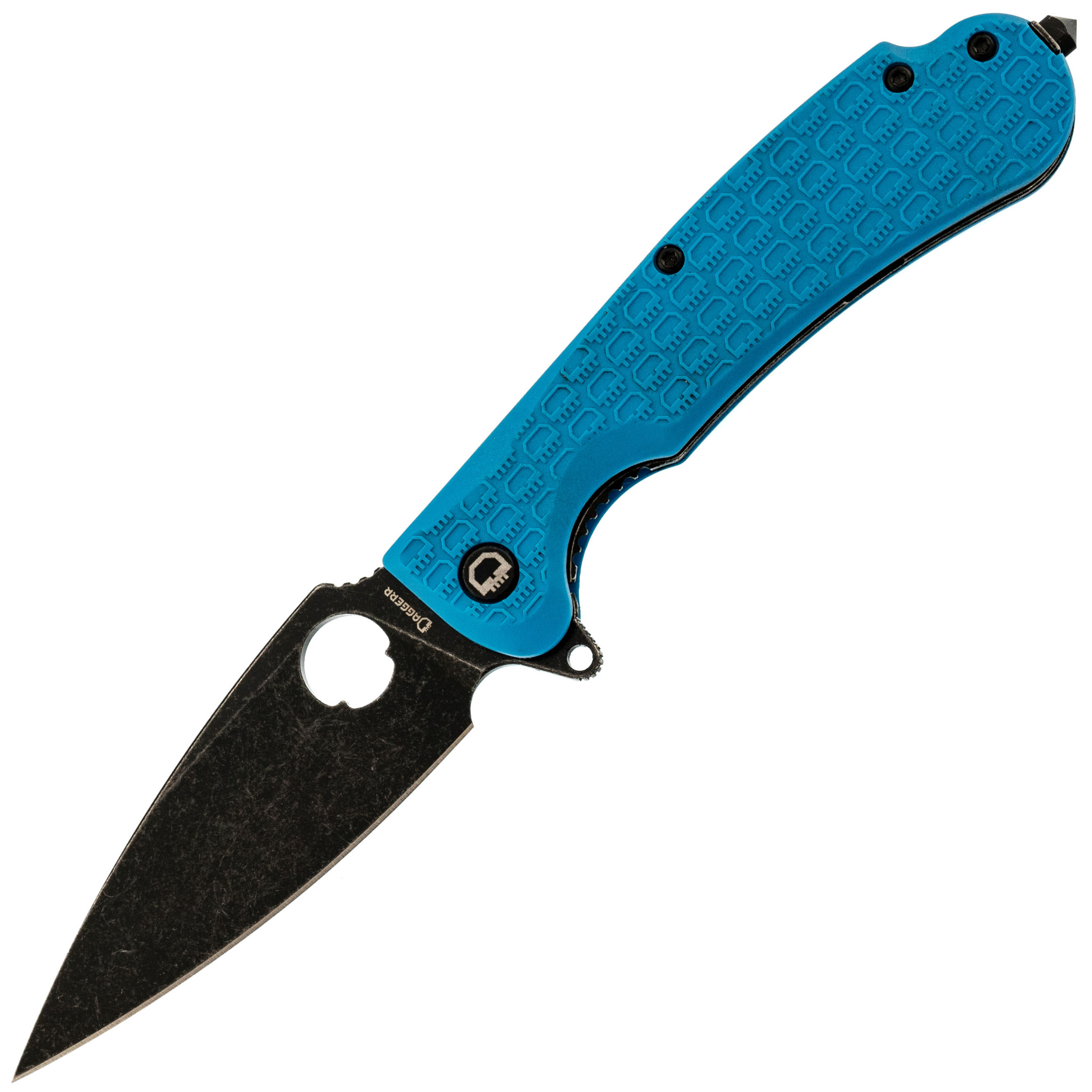 Складной нож Daggerr Resident Blue BW, сталь 8Cr14MoV, рукоять FRN
