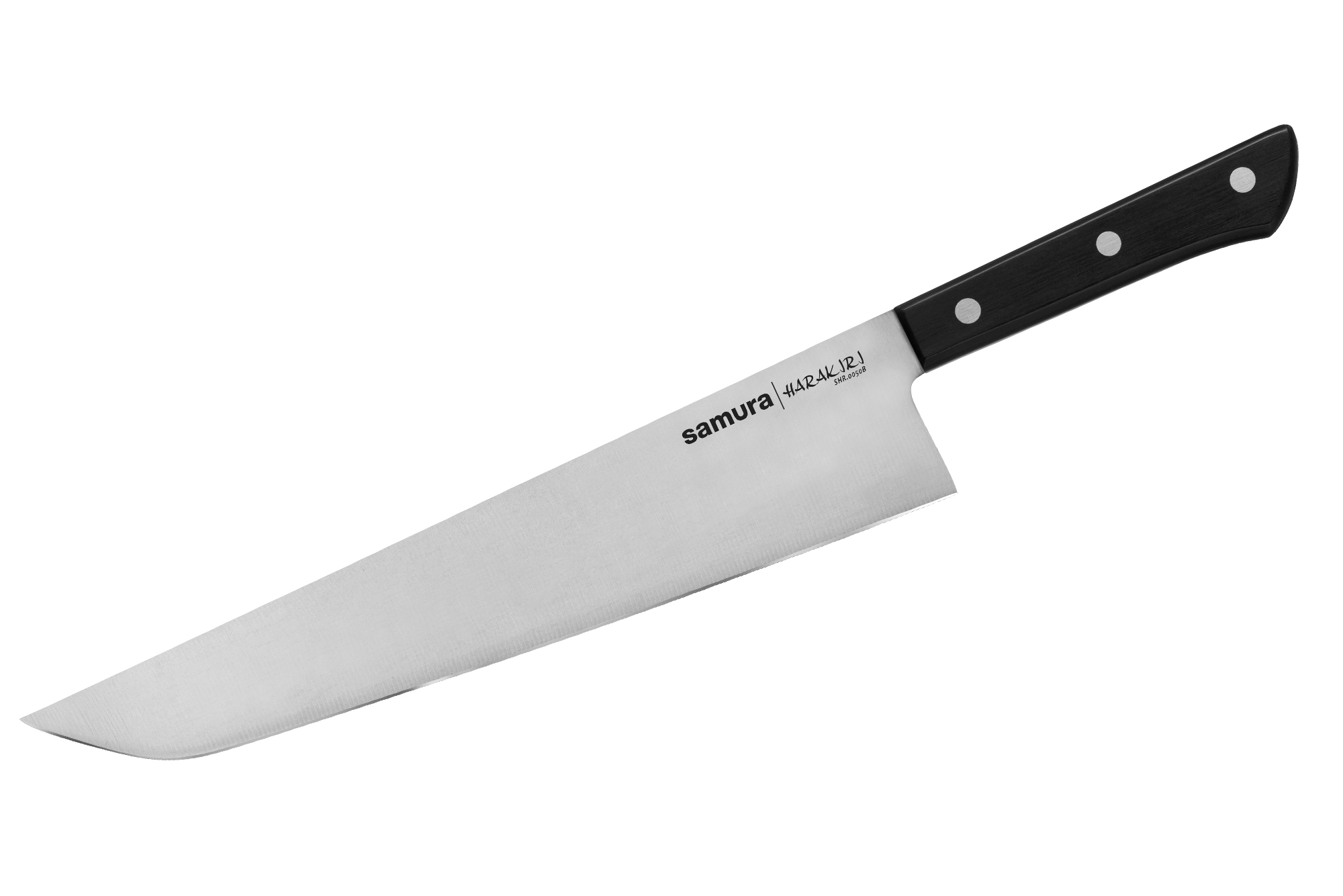 Поварской кухонный шеф-нож Samura Harakiri 26 см, сталь AUS-8, рукоять пластик