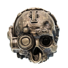 Фото Бусина Сервочереп, мельхиор