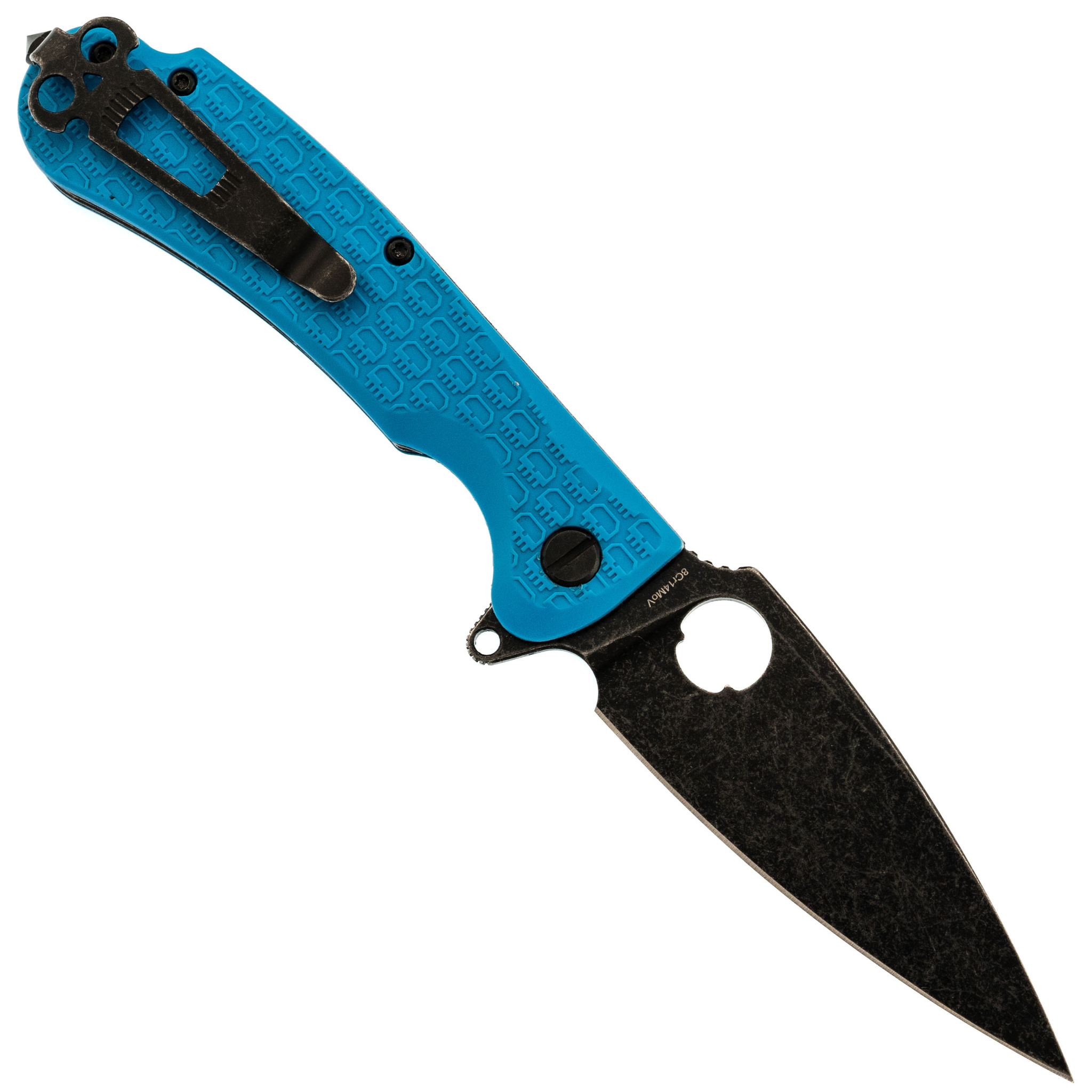 Складной нож Daggerr Resident Blue BW, сталь 8Cr14MoV, рукоять FRN - фото 2