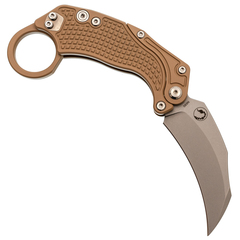 Фото Складной нож Reate EXO-K, сталь N690, рукоять Tan Aluminum