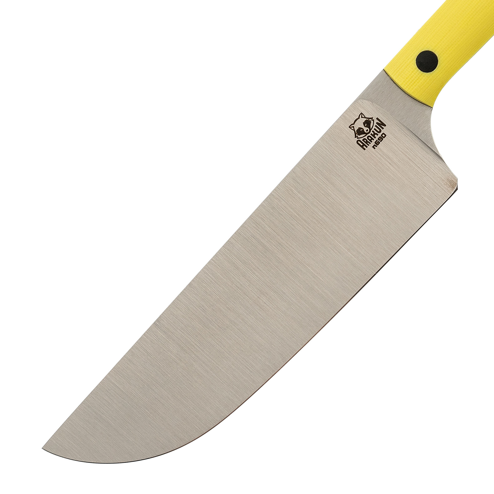 Нож Пчак, сталь N690, рукоять G10, лимонный - фото 2