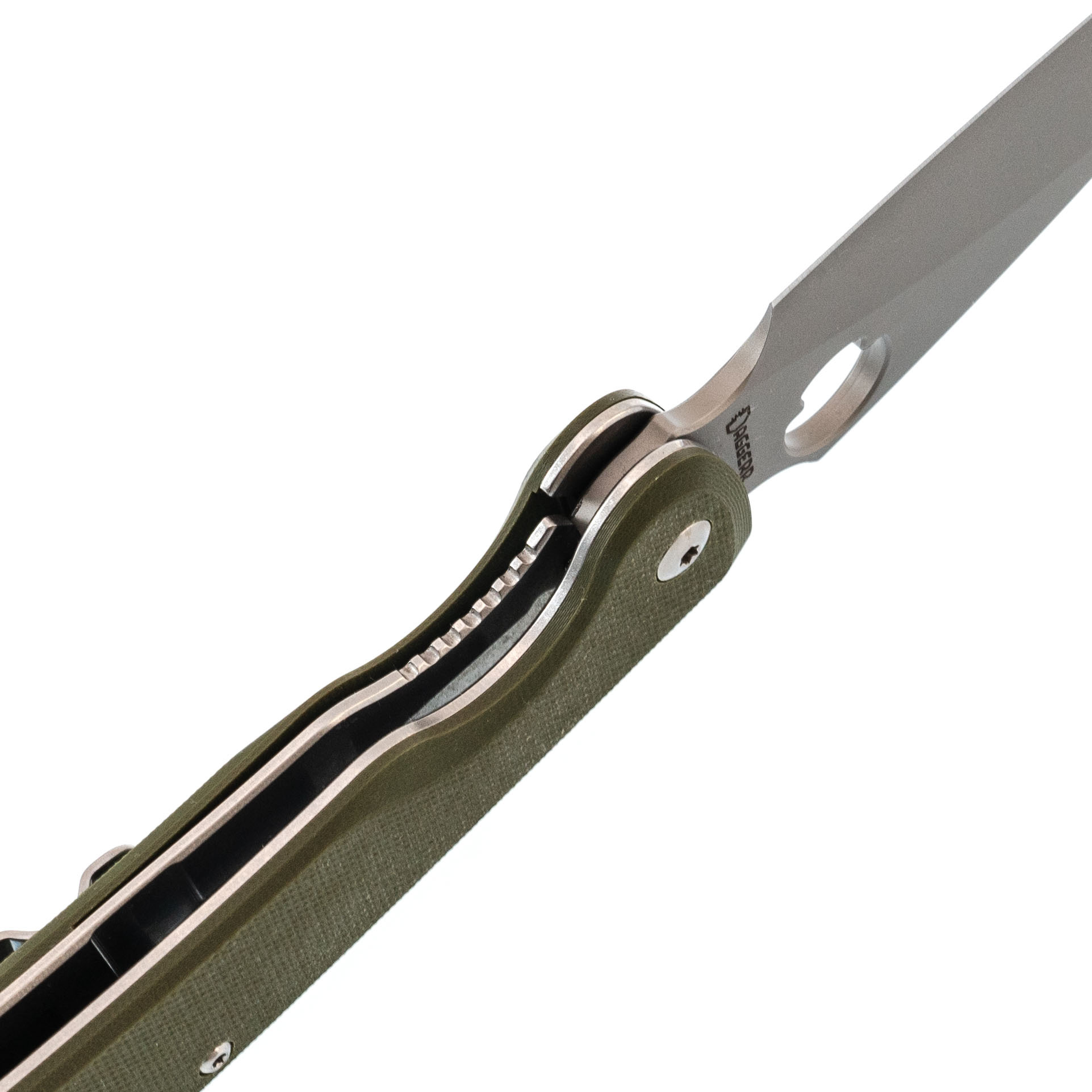 фото Складной нож daggerr sting olive bb, сталь vg10, рукоять g10
