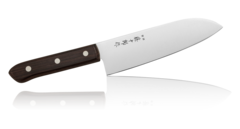 Фото Нож Сантоку Tojiro, TJ-50, сталь 420J2, коричневый