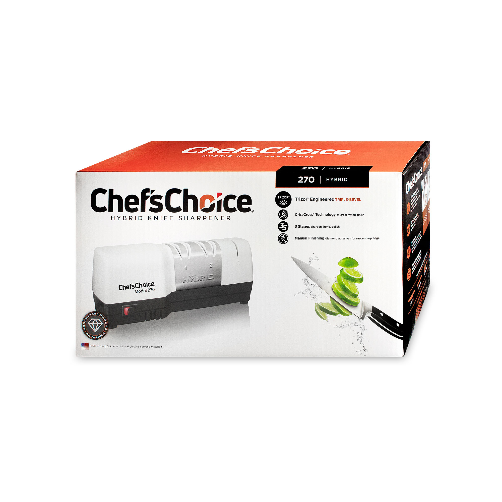 фото Электрический станок для заточки ножей chef’schoice cc270w