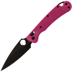 Фото Складной нож Daggerr Sting Slim Pink BW, сталь VG-10, рукоять G10