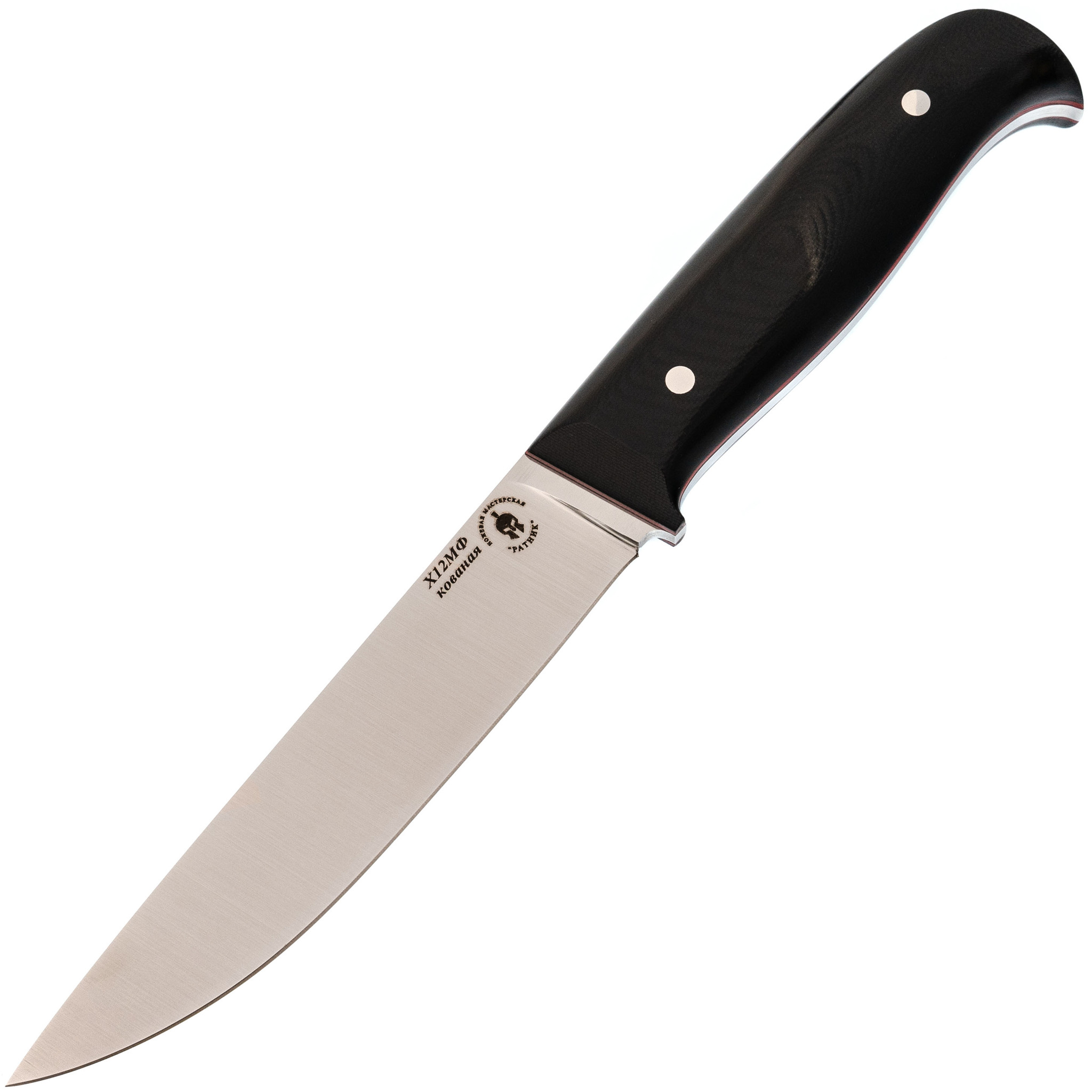 Нож Курцхаар универсальный, сталь Х12МФ, граб, Ножи с фиксированным клинком