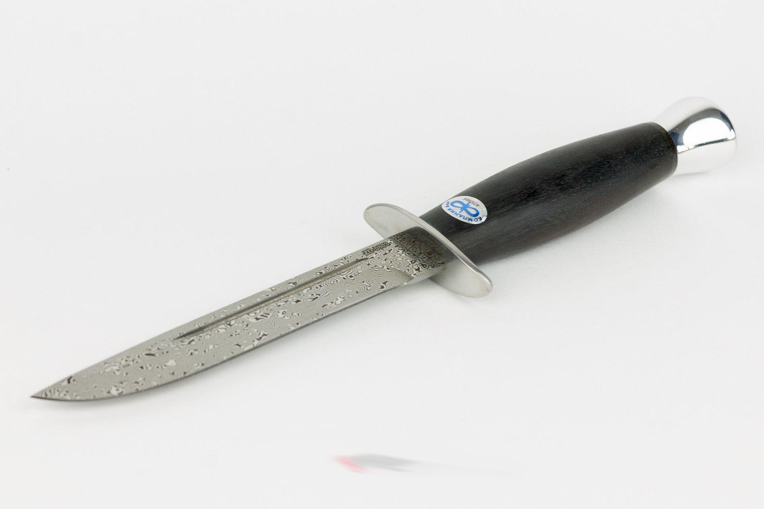 Нож туристический  Финка-2  граб, алюминий, АиР
