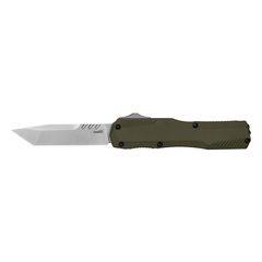 Фото Автоматический нож KERSHAW Livewire Tanto, сталь Magnacut, рукоять алюминий, олива
