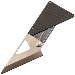 Фото Складной нож Daggerr Cardknife сталь VG-10, рукоять Blue Ti/Carbon Fiber