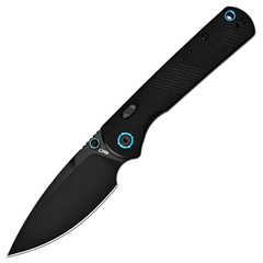 Фото Складной нож CJRB Latitude, сталь AR-RPM9, рукоять G10, черный