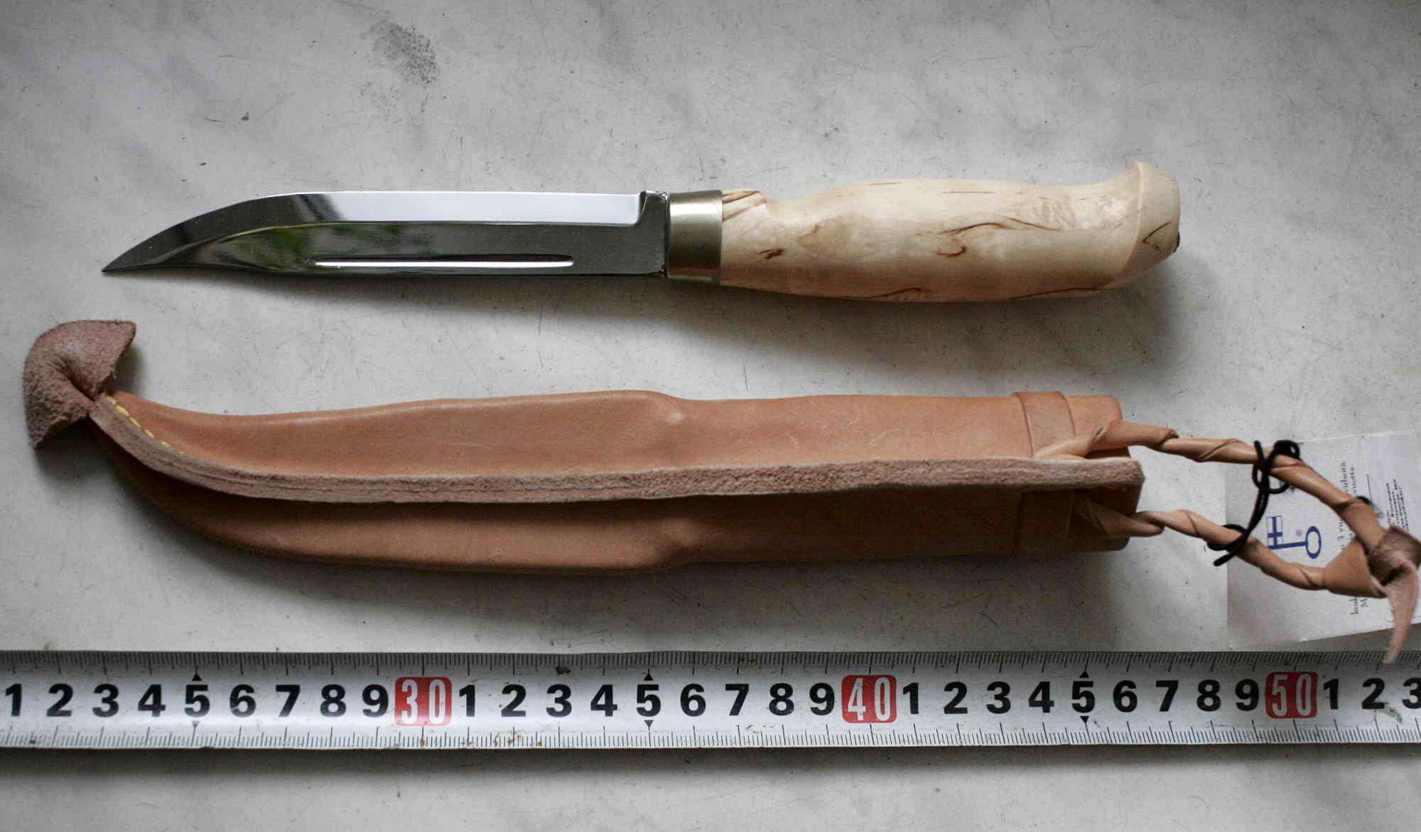 фото Нож финский marttiini big lynx, сталь x46cr13, рукоять карельская береза
