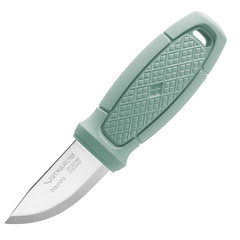 Фото Нож Morakniv Eldris LightDuty 13855, нержавеющая сталь, рукоять резинопластик, мятный