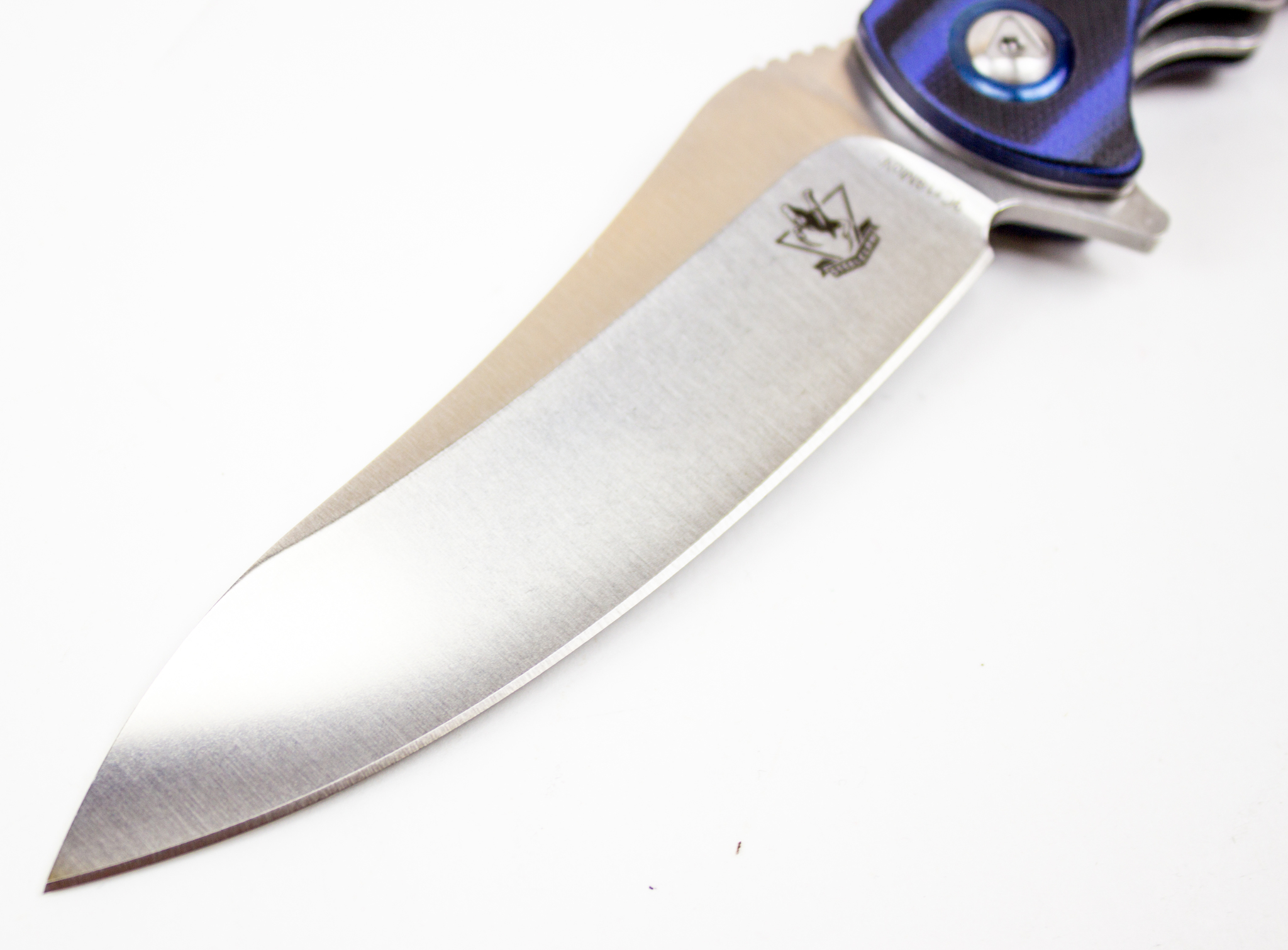 Складной нож Шакс, сталь 9Cr18MoV, синий - фото 4