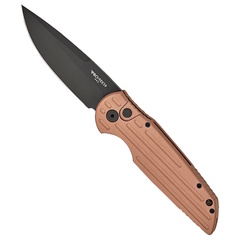 Фото Автоматический нож Pro-Tech Tactical Response 3, сталь 154CM, рукоять алюминий, коричневый