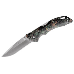 Фото Складной нож Buck Bantam Realtree Xtra Green, сталь 420НС, рукоять зеленый нейлон