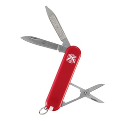 Фото Нож перочинный Stinger 65 мм, 7 функций, рукоять ABS-пластик, красный