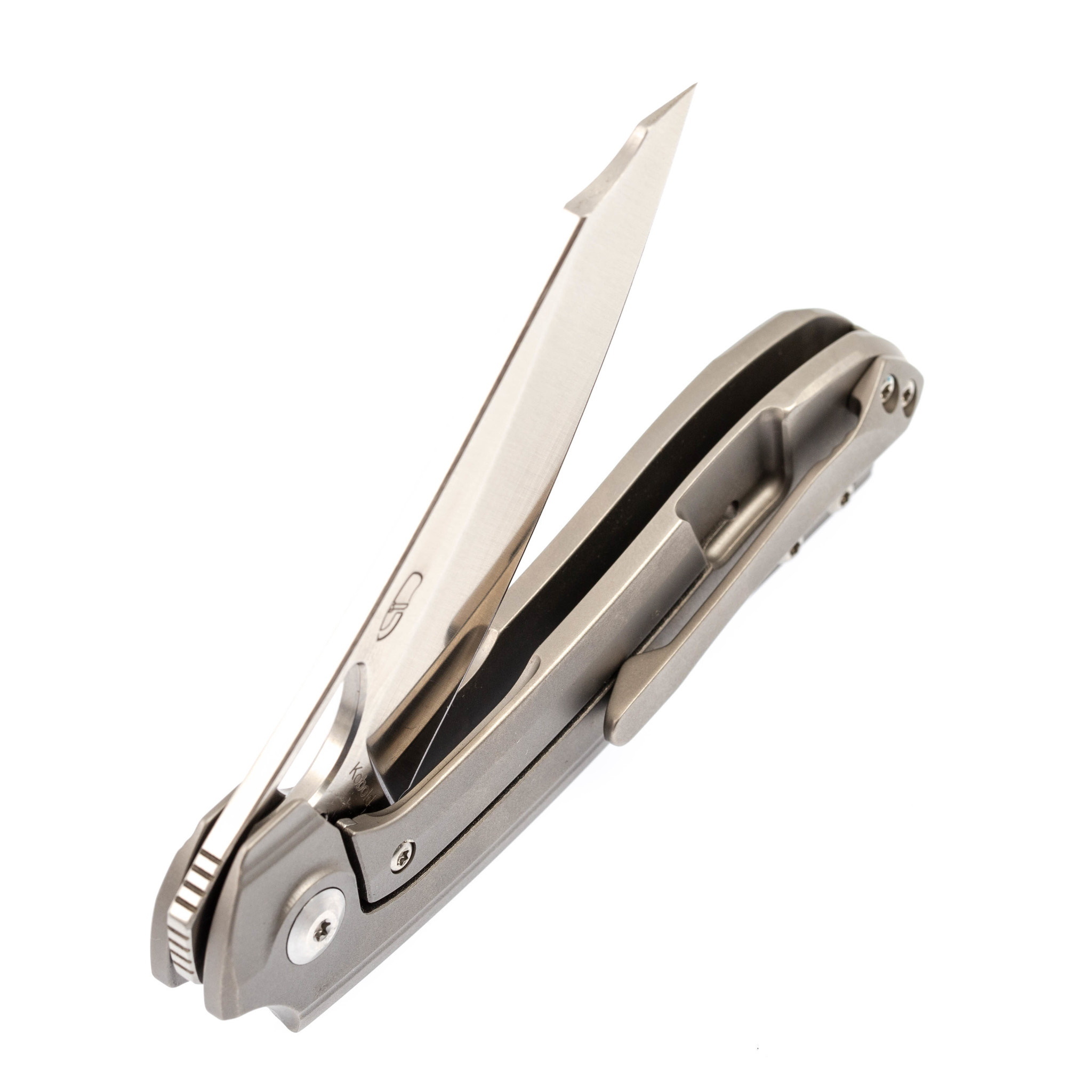 Складной нож Kizer Kobold, сталь CPM S35VN, рукоять титан/carbon - фото 8
