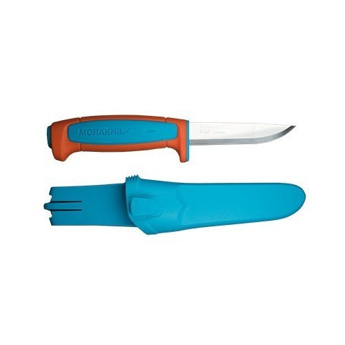 Нож Morakniv Basic 546, нержавеющая сталь, пласт. ручка, оранжевый