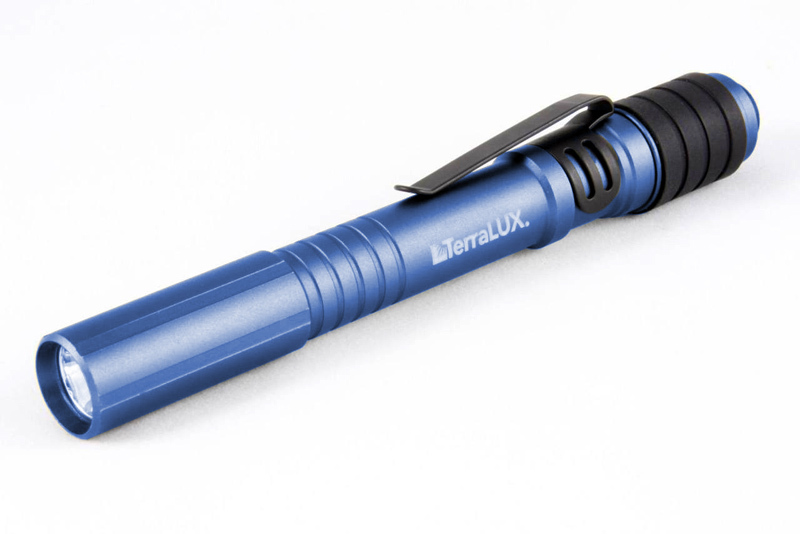 Фонарь TerraLUX LED LightStar 80, синий налобный фонарь fenix hl40r cree xp l hi v2 синий