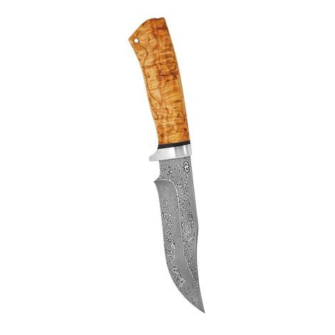 Нож АиР Клычок-1, сталь ZDI 1016, рукоять карельская береза, алюминий