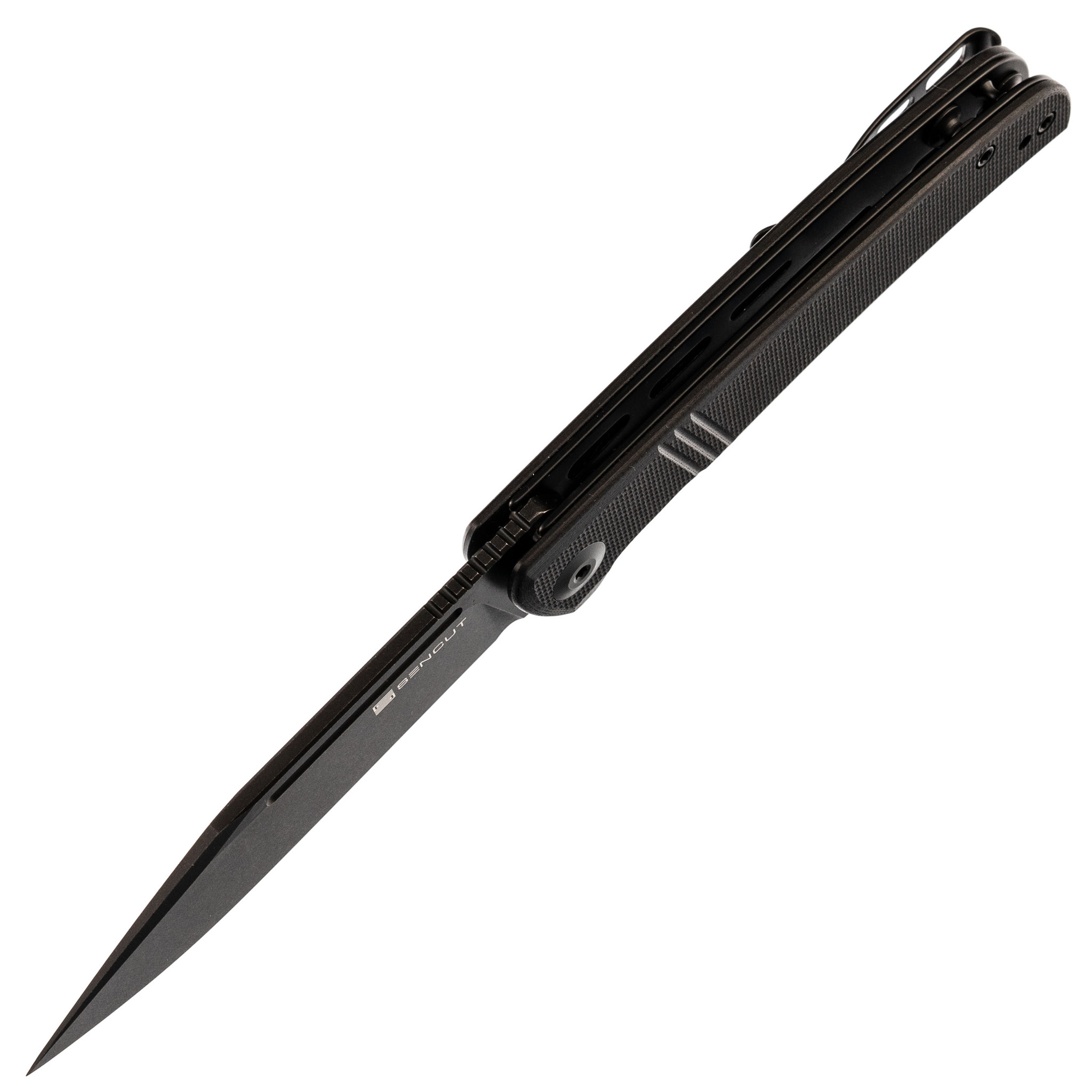 Складной нож Sencut Brazoria Blackwash, сталь D2, рукоять G10 - фото 2