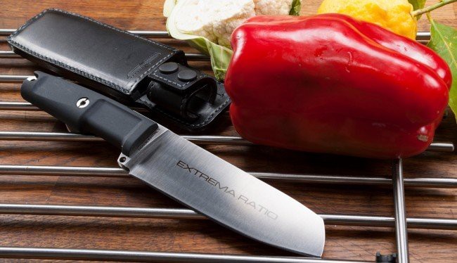 фото Полевой поварской нож extrema ratio kato 20 satin, сталь bhler n690, рукоять forprene®