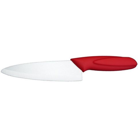 Нож керамический кухонный для чистки SAME PARING 4.3, красный