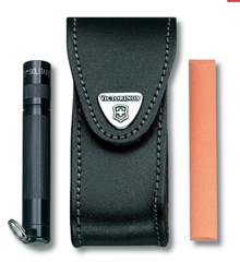 Фото Чехол кожаный Victorinox для ножа с дополнительными отделениями