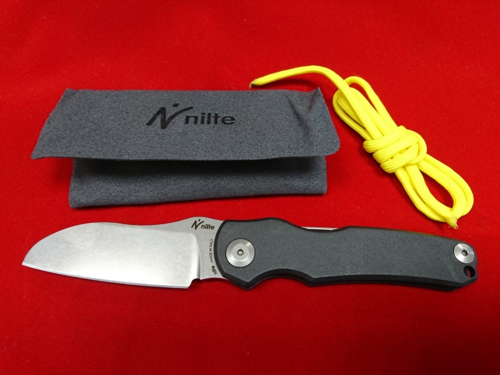 Нож складной Fantoni, Raggio, FAN/NilteRAGGIO, сталь Sandvik 14C28N, рукоять Ixef, чёрный