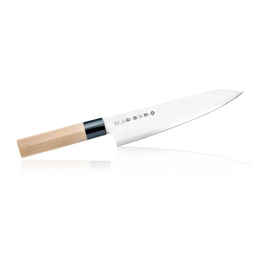 Нож Шефа ZEN, Tojiro, FD-563, сталь VG-10, дерево кухонный нож шефа универсал сталь 95х18