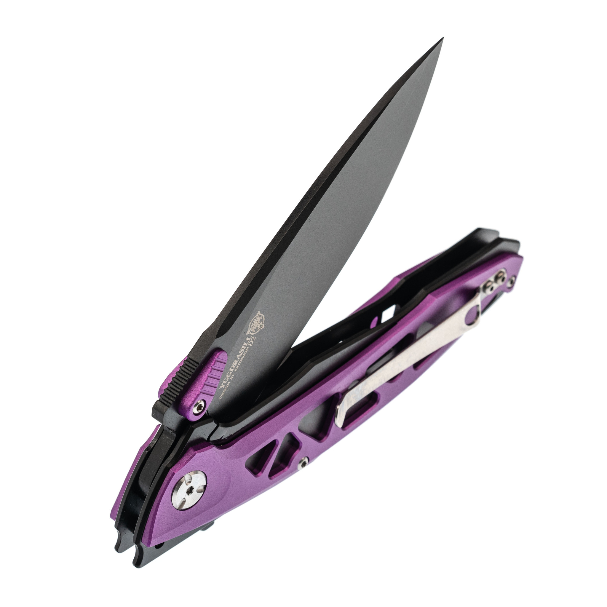 фото Складной нож nimo panther purple, сталь d2 nimo knives