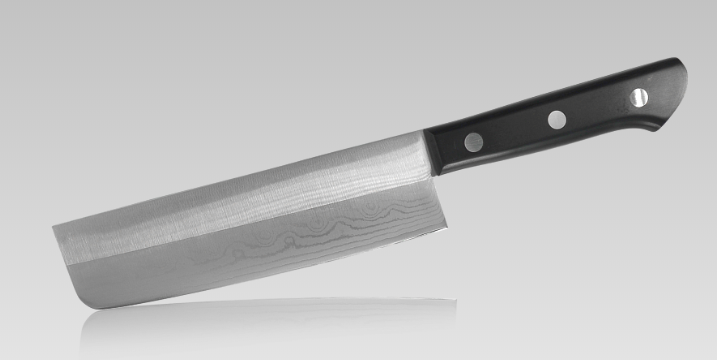 Нож Накири Western Knife Tojiro, F-330, сталь VG10, 37 слоев, чёрный от Ножиков