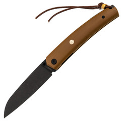 Фото Складной нож Petrified Fish Patte, сталь 12C27, рукоять G10, tan