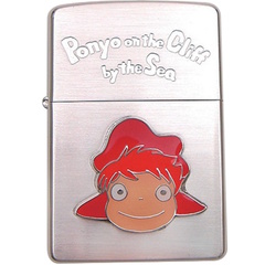 Фото Зажигалка коллекционная Zippo NZ-21 Рыбка Поньо, серия Ghibli