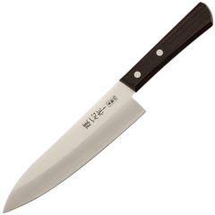 Фото Нож Шефа Kanetsugu Special Offer, 2004, розовое дерево, сталь AUS-8, в картонной коробке