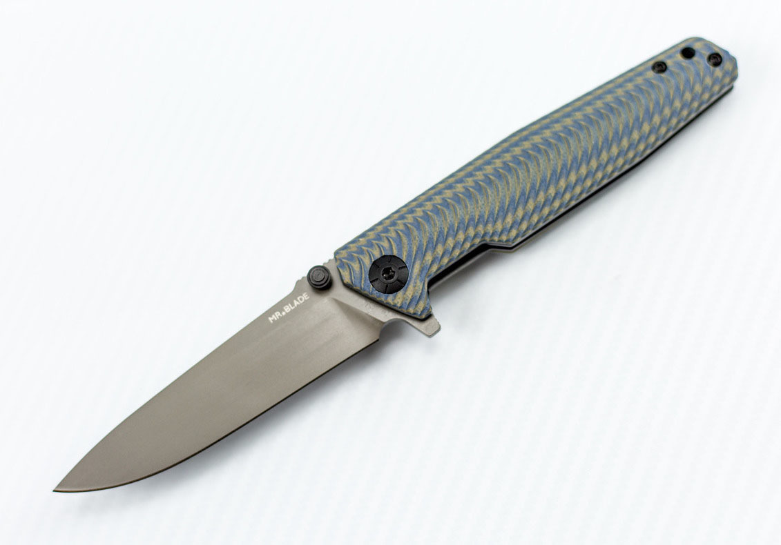 Складной нож Rift Grey, D2
