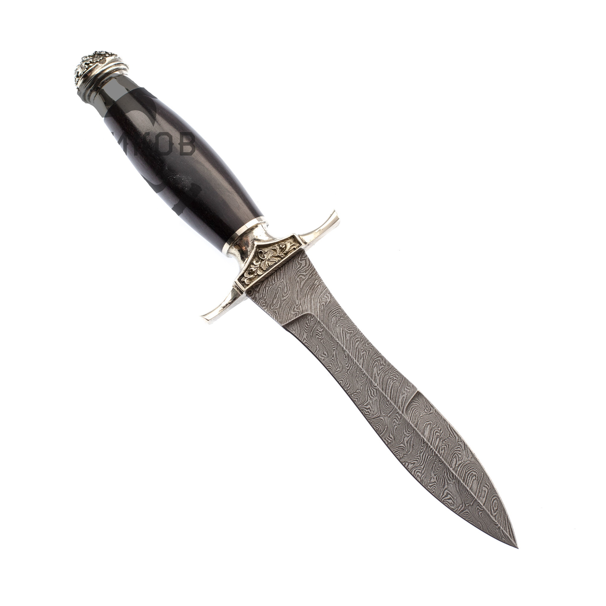 Нож Адмирал, дамасская сталь - фото 5