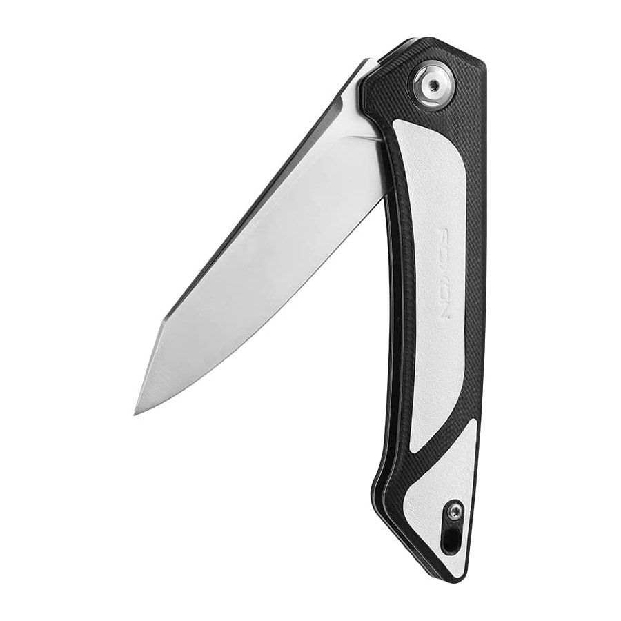 Складной нож Roxon K2, сталь D2, рукоять G10/кожа, белый - фото 2